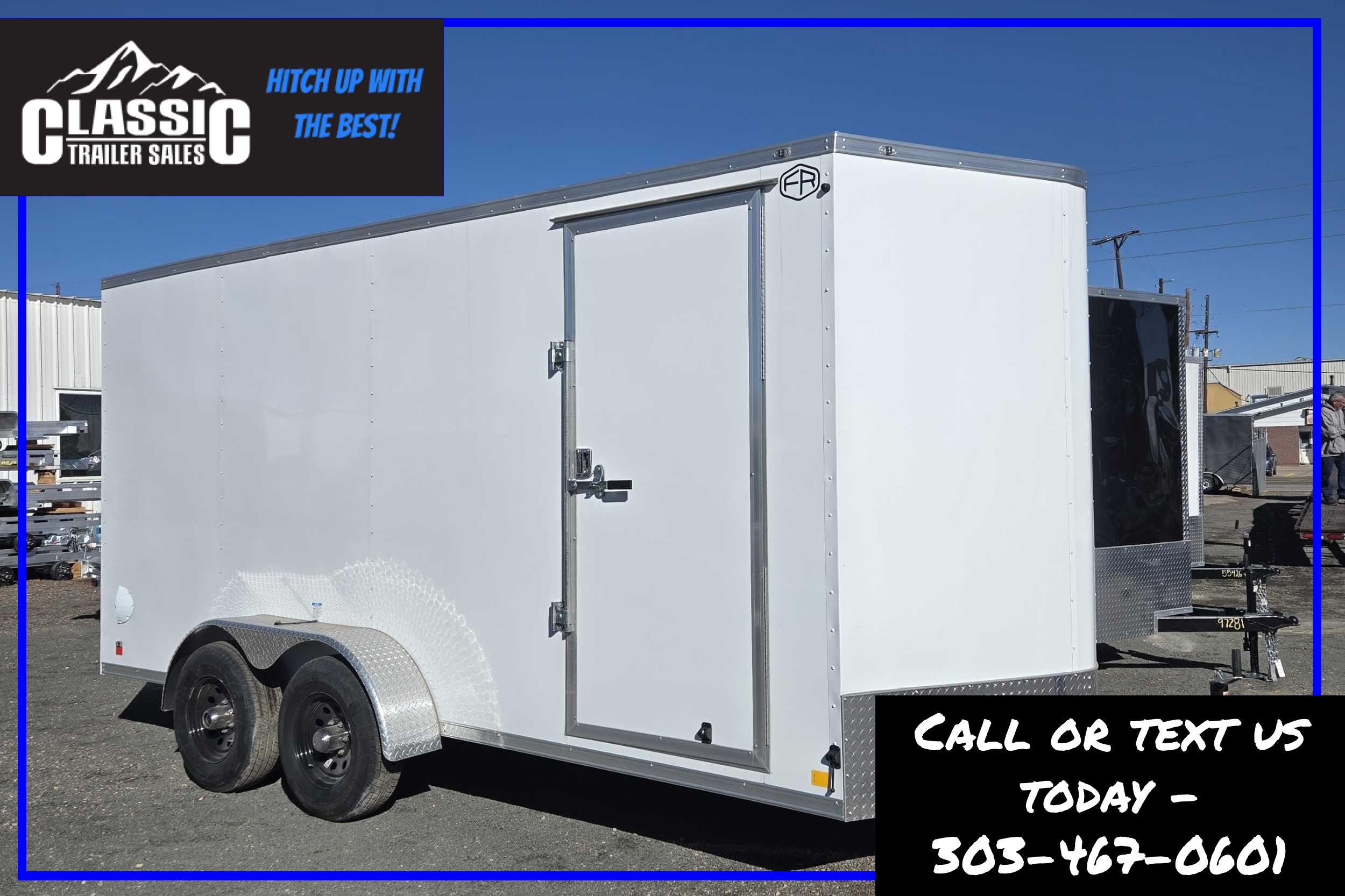 #6 – 7 x 16 Tandem Axle Cargo Trailer w/ 5,200 lb Axles #6 – 7 x 16 Tandem Axle Cargo Trailer w/ 5,200 lb Axles