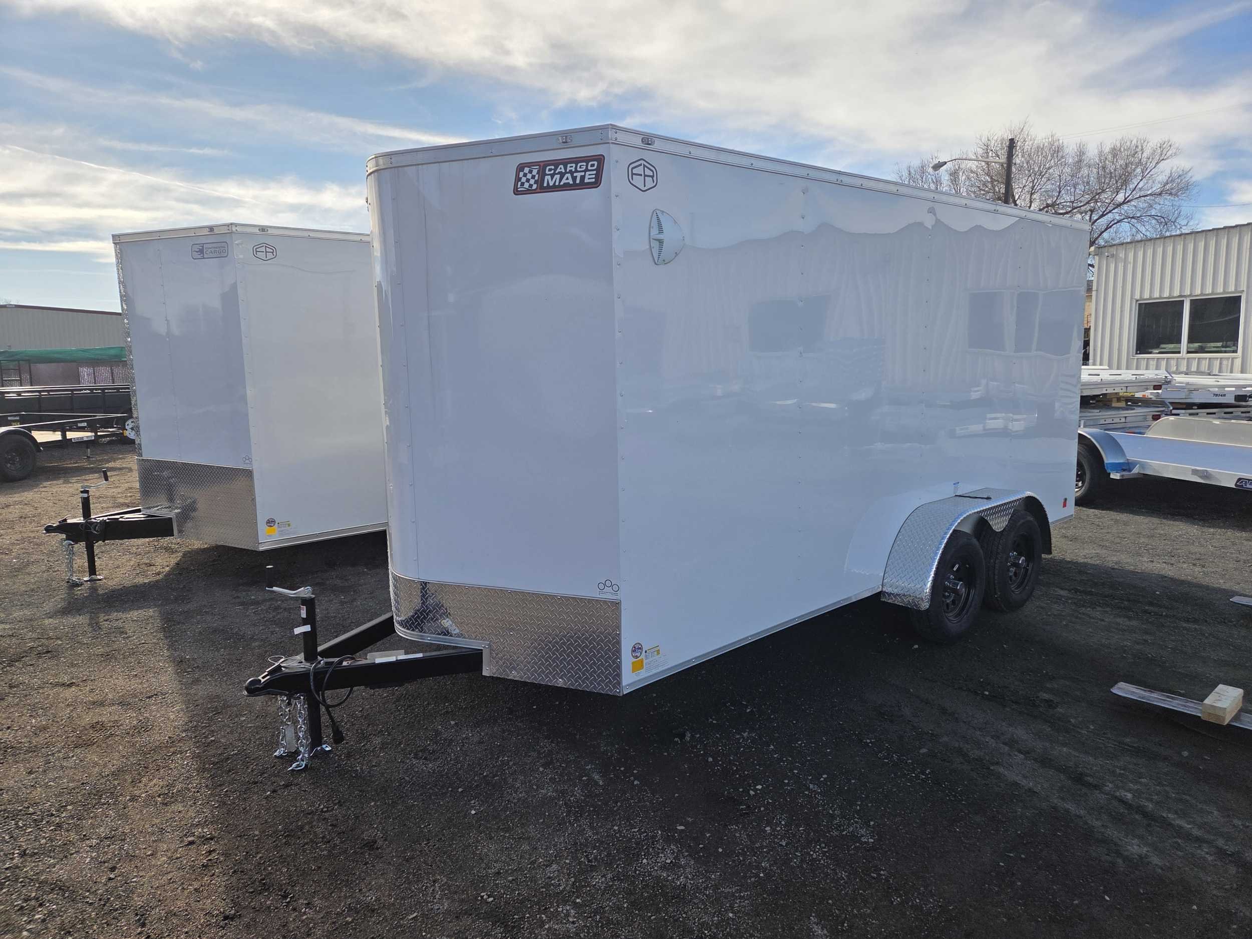#8 – Cargo Mate 7′ x 16′ Tandem Axle Enclosed Cargo Trailer #8 – Cargo Mate 7′ x 16′ Tandem Axle Enclosed Cargo Trailer