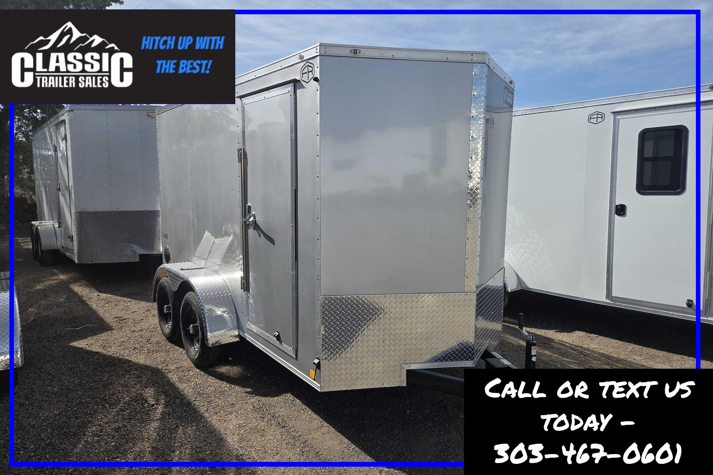 #9 – 6′ x 12′ Tandem Axle Enclosed Cargo Trailer #9 – 6′ x 12′ Tandem Axle Enclosed Cargo Trailer